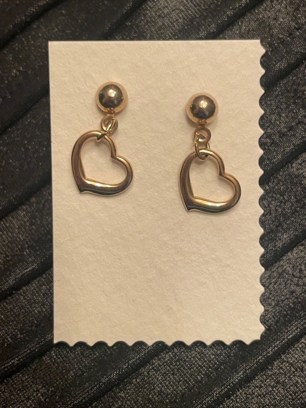 Heart Dangle Earrings